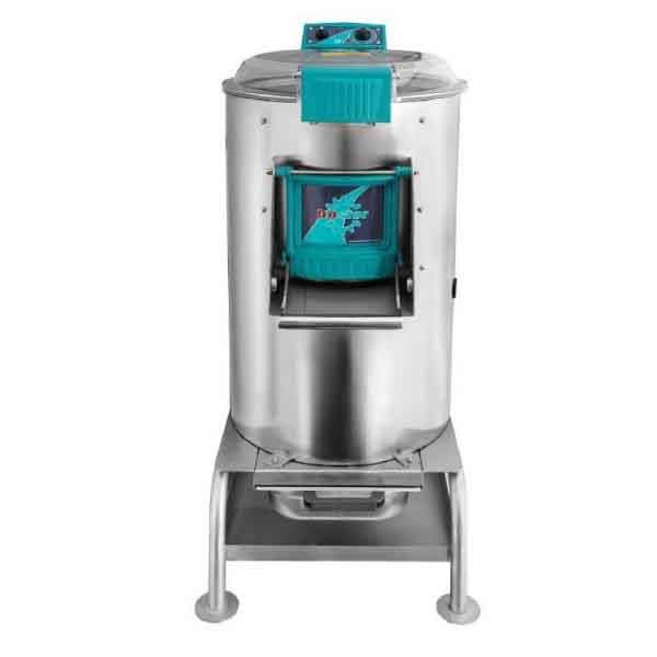 Electric potato peeler - 500 kg/h with filter