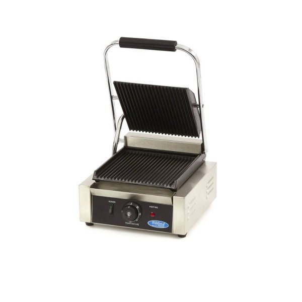 Gastro Kontaktgrill - Gerillt - Einzelgrillplatte - 22 cm