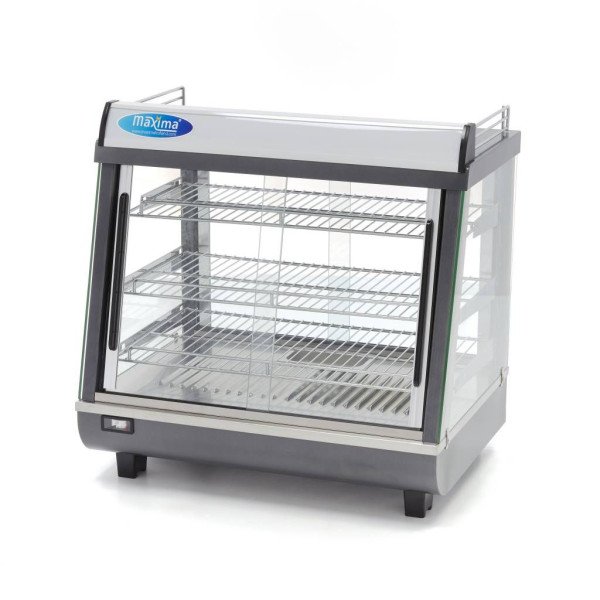 Gastro Wärmevitrine - 96 l - 67.5 cm - 3 Regale