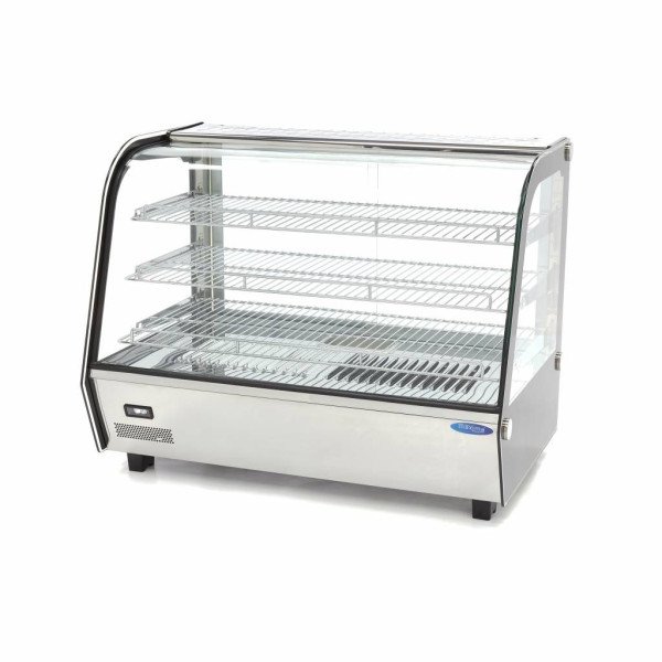 Gastro Wärmevitrine - 160 l - 85.6 cm - 3 Regale