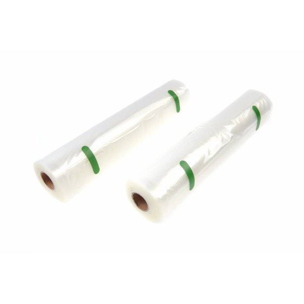 Vakuum-Siegelrolle - 75 μm - 28 x 600 cm - 2 Stück