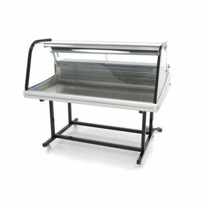 Gastro Kühlvitrine - 255 l - 125 cm - mit Ständer
