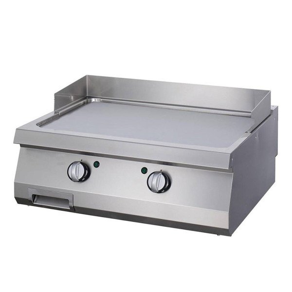 Gastro Heavy Duty Grillplatte - Glatt - Doppeleinheit - 70 cm Tief - Elektrisch