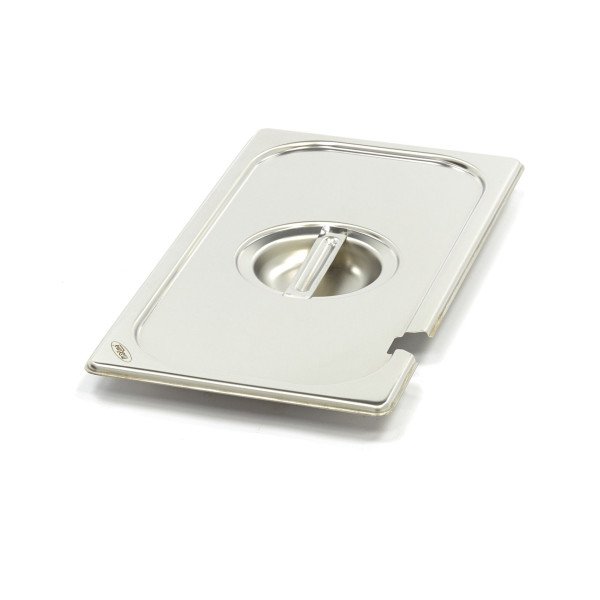 Gastro Gastronormdeckel - 1/3 GN - Edelstahl - mit Pause