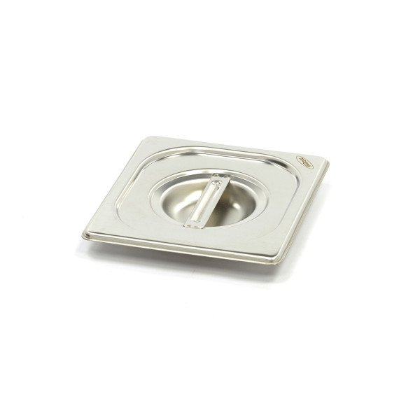 Gastro Gastronormdeckel - 1/6 GN - Edelstahl