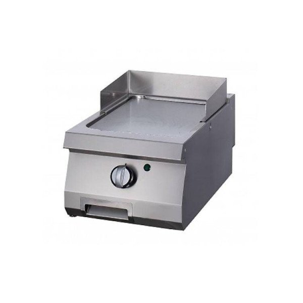 Gastro Heavy Duty Grillplatte - Glatte Chrom - Einzeleinheit - 70 cm Tief - Gas