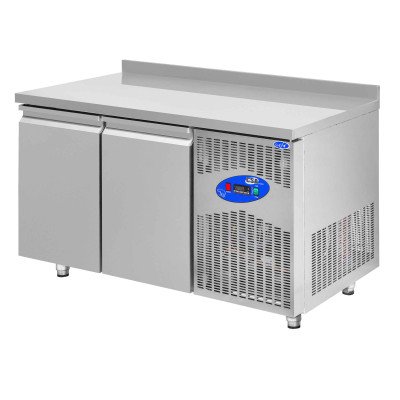 Tavolo refrigerato Premium Plus - con 2 porte e bordo rialzato
