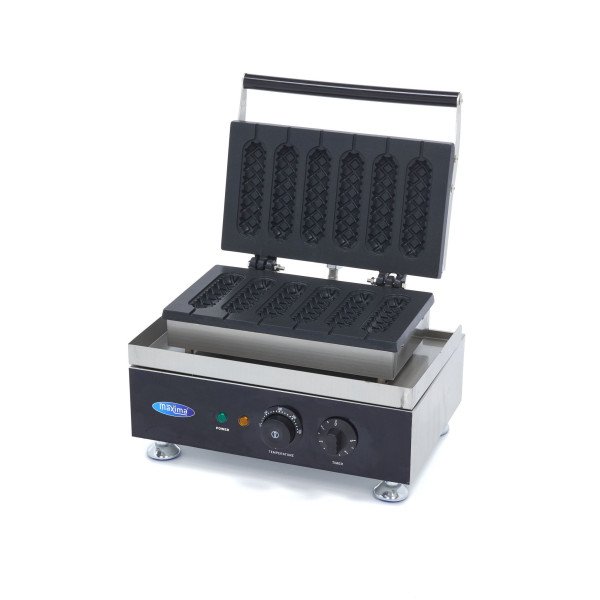 Gastro Waffelmacher - 6 Sticks - Maishunde - Diamantmuster