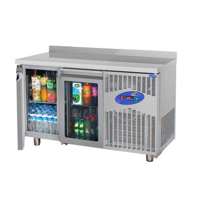 Tavolo refrigerato Premium Plus - con 2 porte e bordo rialzato
