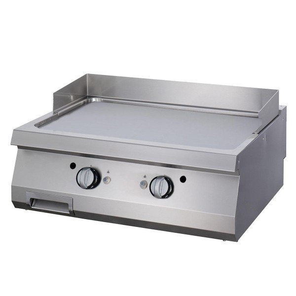 Gastro Premium Grillplatte - Glatt - Doppeleinheit - 90 cm Tief - Elektrisch