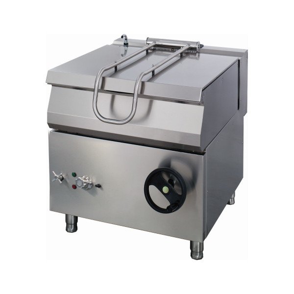 Gastro Premium Kippbratpfanne - 80 l - 80 cm breit - 90 cm Tief - Elektrisch - 400 V