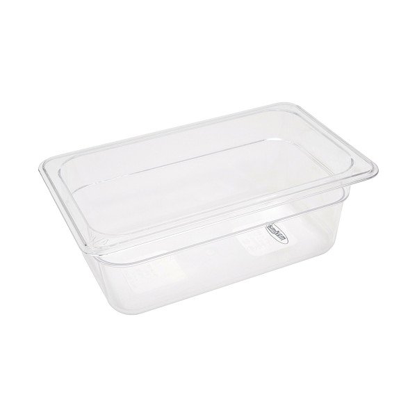 Gastro Gastronormbehälter - 1/4 GN - 10 cm Tief - Polycarbonat