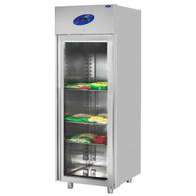 Premium Kühlschrank - 700 Liter - mit 1 Glastür Monoblock