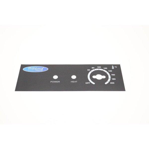 FRYER 13L - Control Panel Sticker