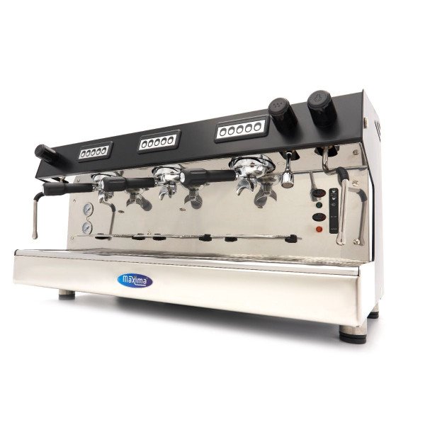 Gastro Espressomaschine - 3 Kolben - 540 Tassen pro Stunde