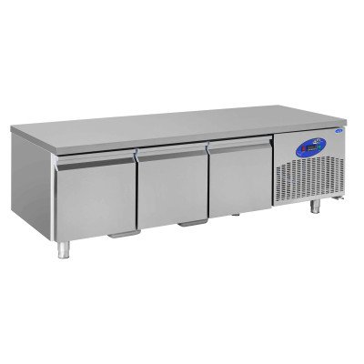 Premium refrigerated base unit - with 3 doors