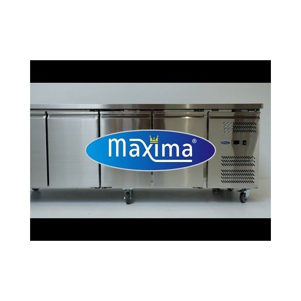 Gastro Gefrierschrank - 800 l - 6 Einstellbare Regale - auf Rädern - inkl. Regale