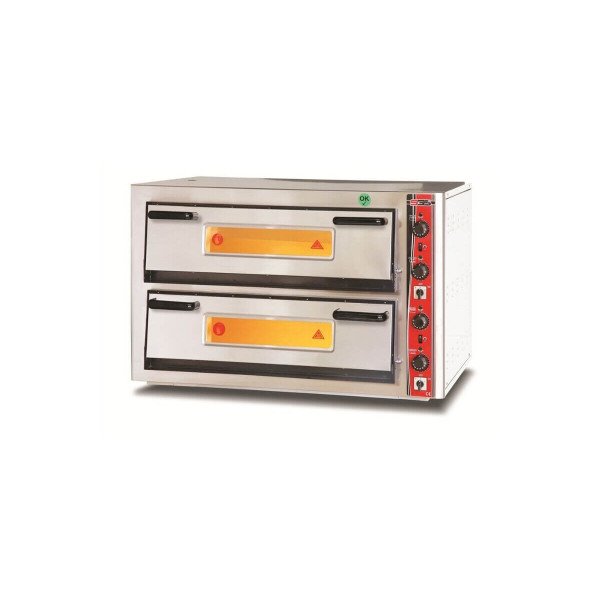 Elektro Pizzaofen Classic / 6+6x30 cm / Ohne Thermometer / Breit / PO/9262 DE