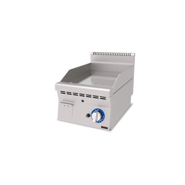 Gas Bratplatte Hardchrome / Glatt / 4.7 kW / Premium Serie 600