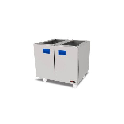 Arbeitstisch mit Schrank