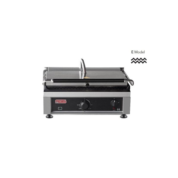 Kontaktgrill / Oben / Unten Gerillt / 3 kW / Tischgrill / Paninimaker