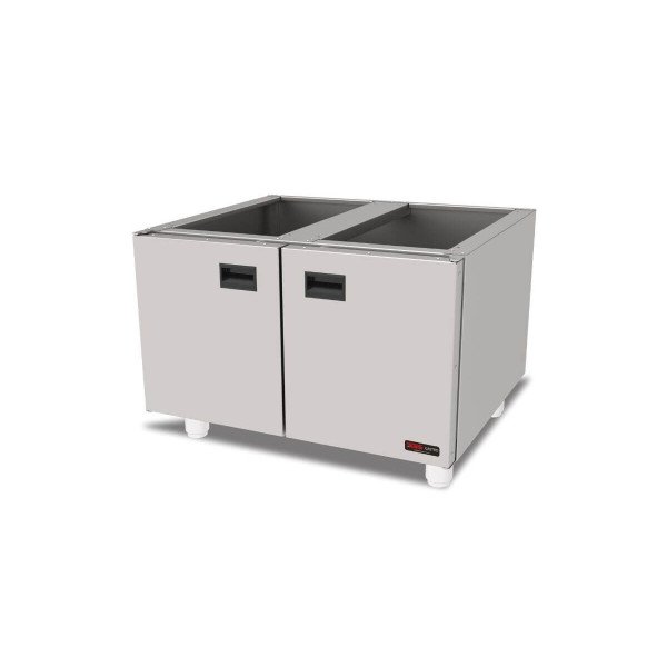 Arbeitstisch mit Schrank