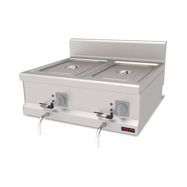 Bain-Marie / 2 x GN 1/1 - 150 / 2 kW / Premium Serie 700