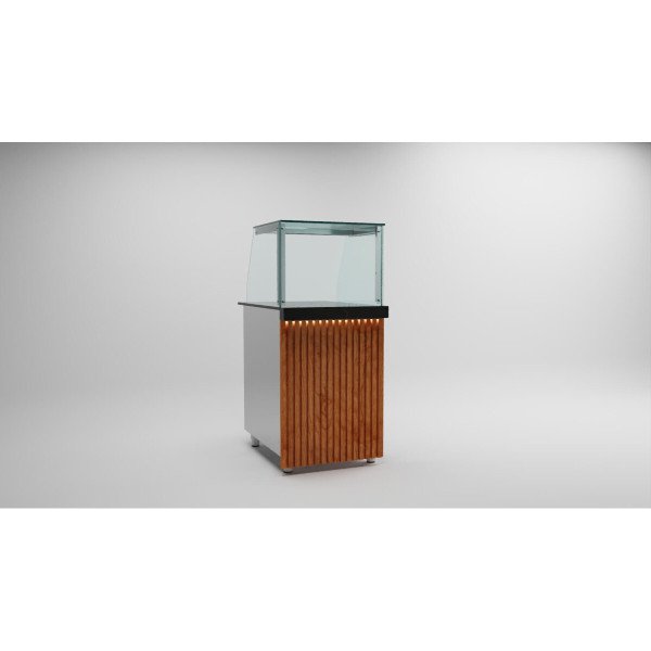 Kassentisch mit Glass / 50 cm / Neutralelement