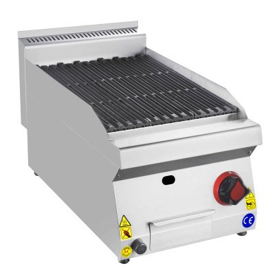 Premium gas lava stone grill - 7.3 kW