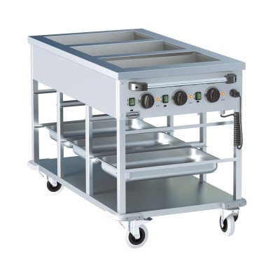 BAIN-MARIE WAGEN 3/1.