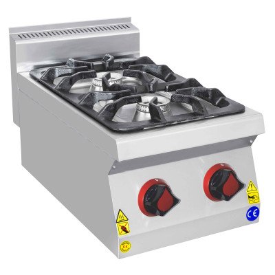 Premium gas hob - 14.33 kW - 2 burners