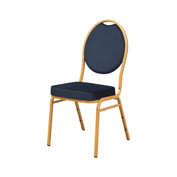 Stapelstühle HERMAN MODERN Schwarz Velours – Komfort & Eleganz für HoReCa