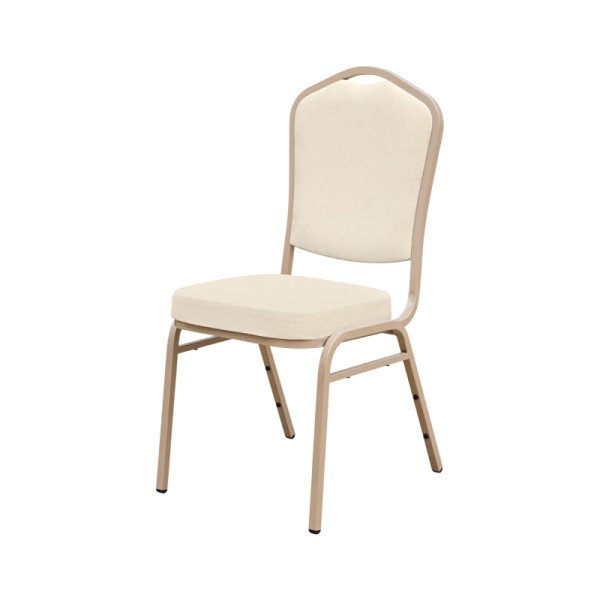 Stapelstühle Mextra ALICANTE MODERN AM660 hellbeige – elegant & stapelbar für Bankett und Event