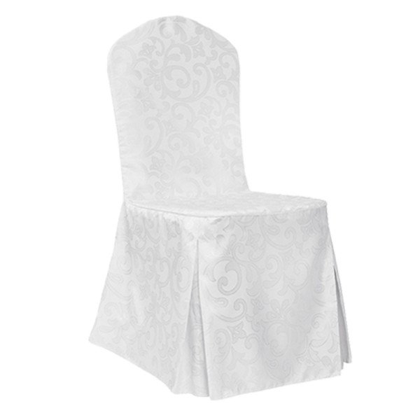 Stuhlhusse AP430 aus glänzendem. fleckabweisendem Polyester – elegant & bügelleicht für Bankett & Hochzeit