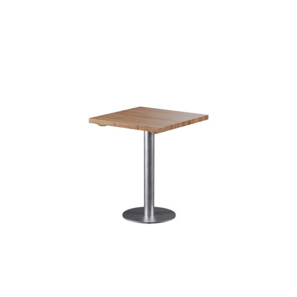 Tisch mit Eichenplatte SIGMA R – eleganter Holztisch für Cafés von Mextra