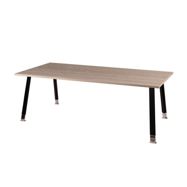 Konferenztisch CONNECT 200x100 cm – langlebig. höhenverstellbar. vielseitig einsetzbar