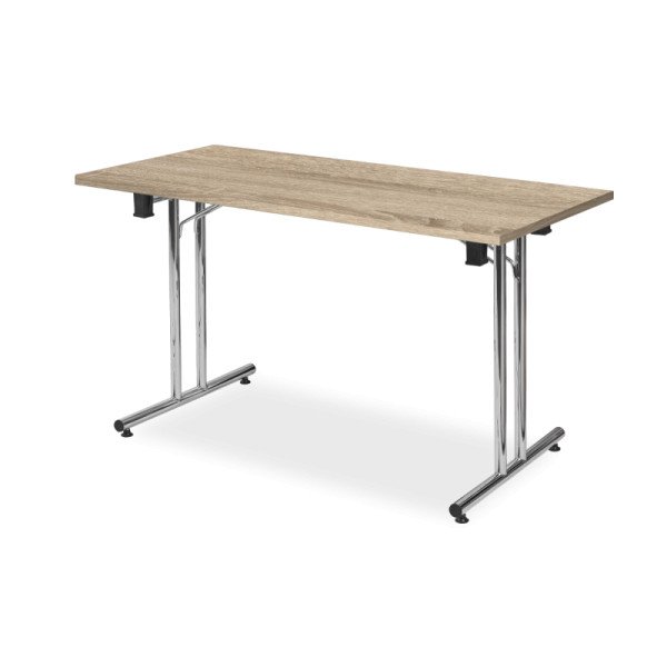 Konferenztisch FOLD – Klappbar. stapelbar & robust mit Stahlrahmen von Mextra