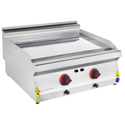 Piastra Elettrica Premium - 9 kW - Liscia - Hardchrome