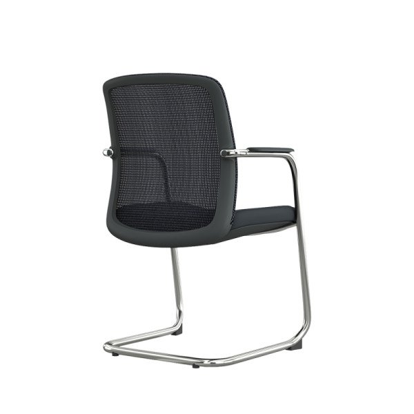 Schulungsstuhl QUADRA schwarz – Komfort & Eleganz für Büro und Konferenz