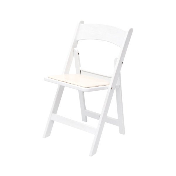 EVENT POLYWOOD Hochzeitsstuhl weiß – eleganter. klappbarer Polycarbonat-Stuhl für Events