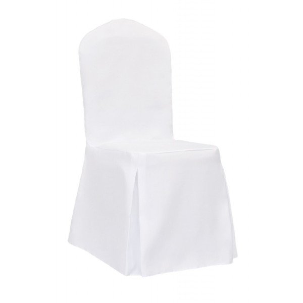 Stuhlhusse AP520 – Eleganter. schmutzabweisender Bankettstuhlbezug aus glänzendem Polyester