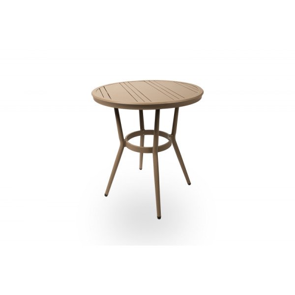 Biergartentisch EVA – Moderner. wetterfester Aluminiumtisch für Garten & Gastronomie