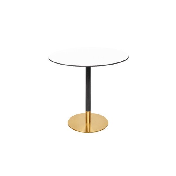 Café-Tisch OMEGA R mit HPL-Tischplatte – eleganter. langlebiger Outdoor-Tisch von Mextra