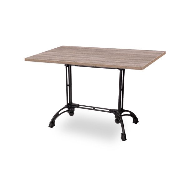 Bistrotisch RUSTICAL DUO mit Laminierte-Platten – robust & wetterbeständig für HoReCa-Bereich