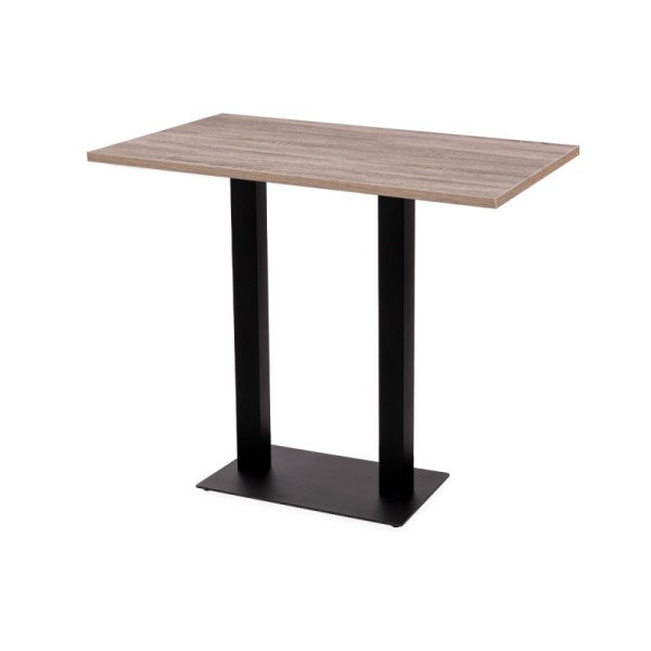 Bistrotisch ALFA BAR DUO mit Laminierte-Platten – wetterfest & stabil für HoReCa-Bereiche