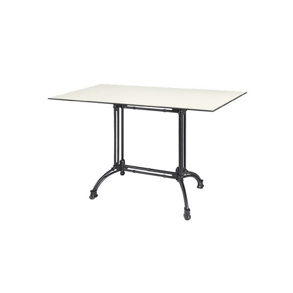 Biergartentisch RUSTICAL DUO mit HPL-Platten – Stabil & stilvoll für Gastronomie