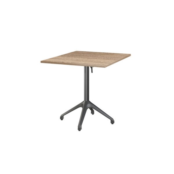 Bistrotisch CLEVER mit Laminierte-Platten – klappbar. stapelbar & wetterbeständig für Gastronomie