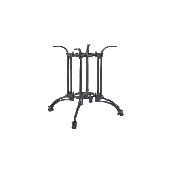 Rustical QUATTRO Tischgestell aus Gusseisen – robust & stilvoll für Gastronomie