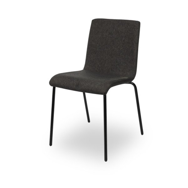 Konferenzstühle TEXAS TAP BL schwarz – langlebig. stapelbar & bequem für Konferenzräume