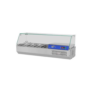 Vetrina refrigerata Premium Plus - 1200x390mm - 4 x GN 1/3